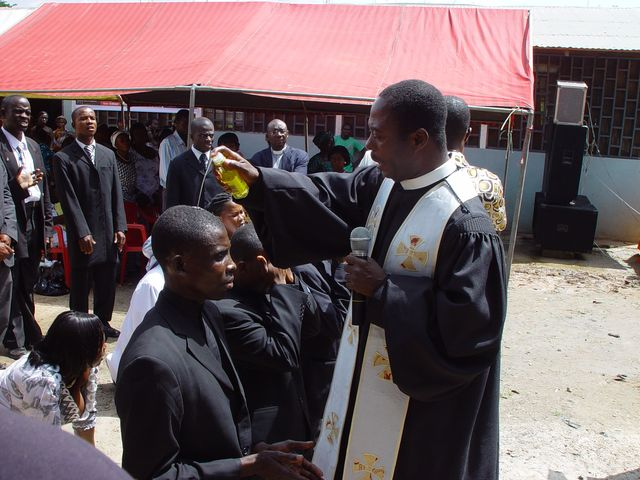 priests being anointed